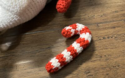 Crochet Candy Cane